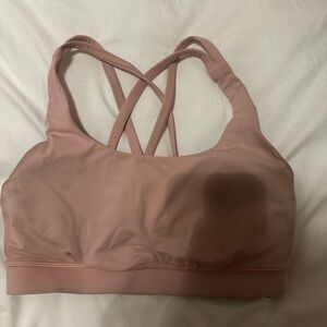 Lululemon pink sports bra